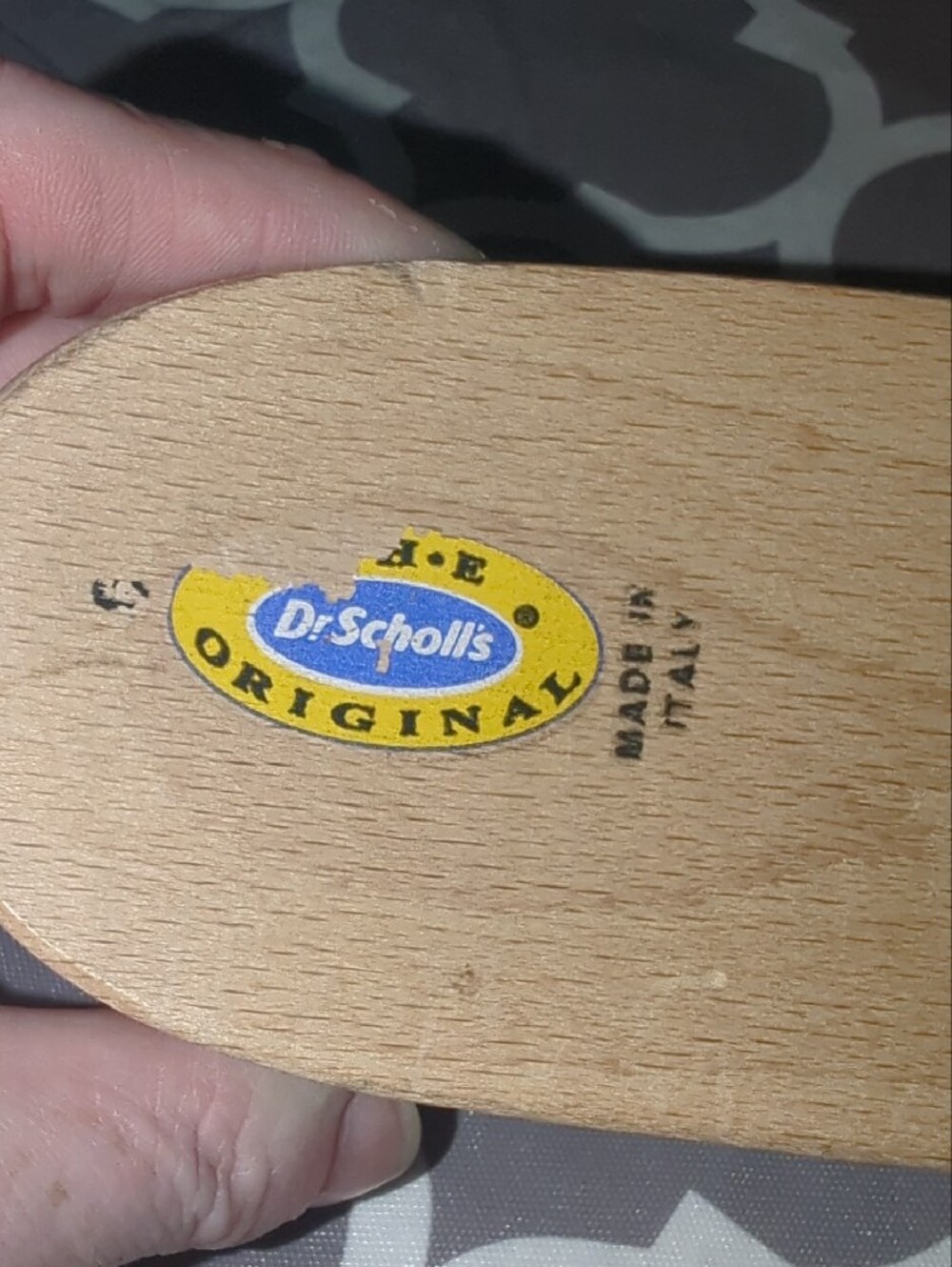 Dr. Scholl's Pink Slide Mules with Gold Buckle - Picture 5 of 5